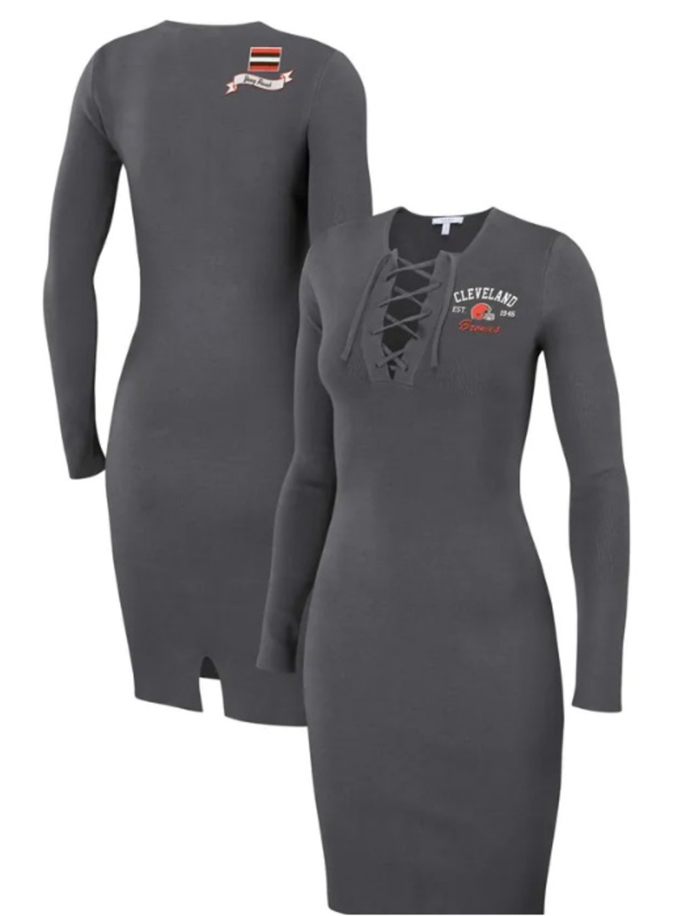 New Cleveland Browns logo dress from WEAR by Erin Andrews